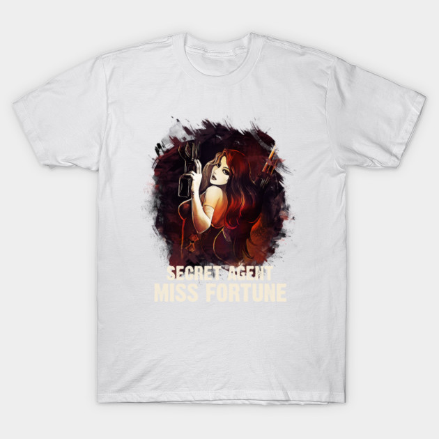 League of Legends - Secret Agent MISS FORTUNE T-Shirt-TOZ